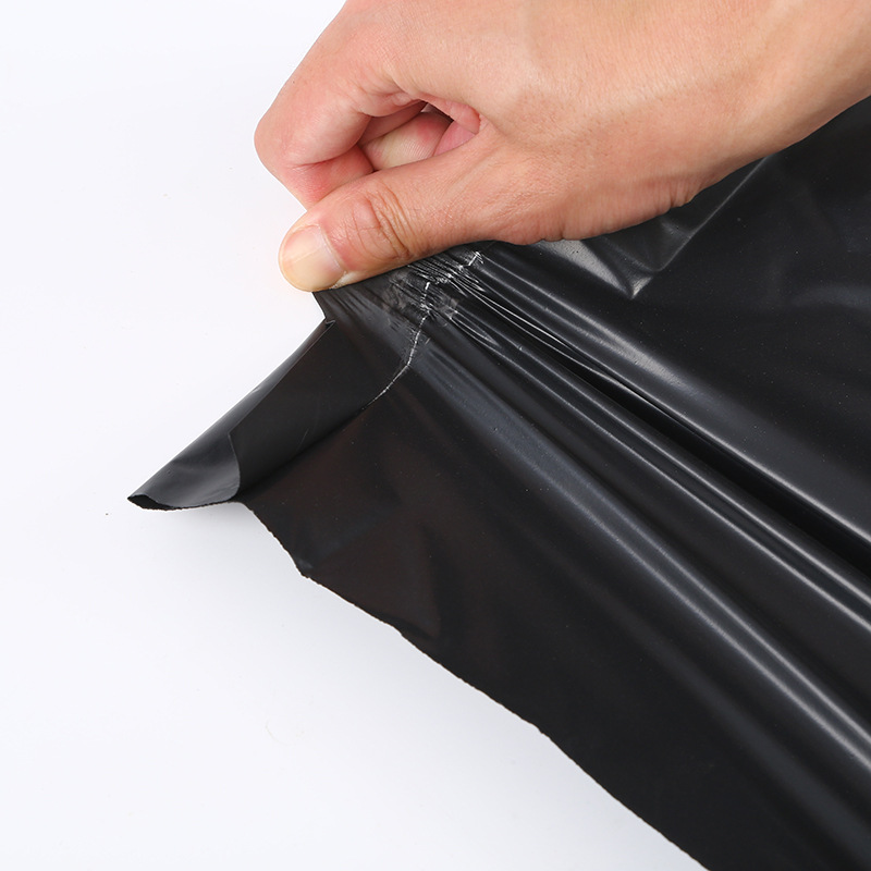New material black express bag thickened waterproof e-commerce logistics packing bag clothing packaging express bag spot wholesale
