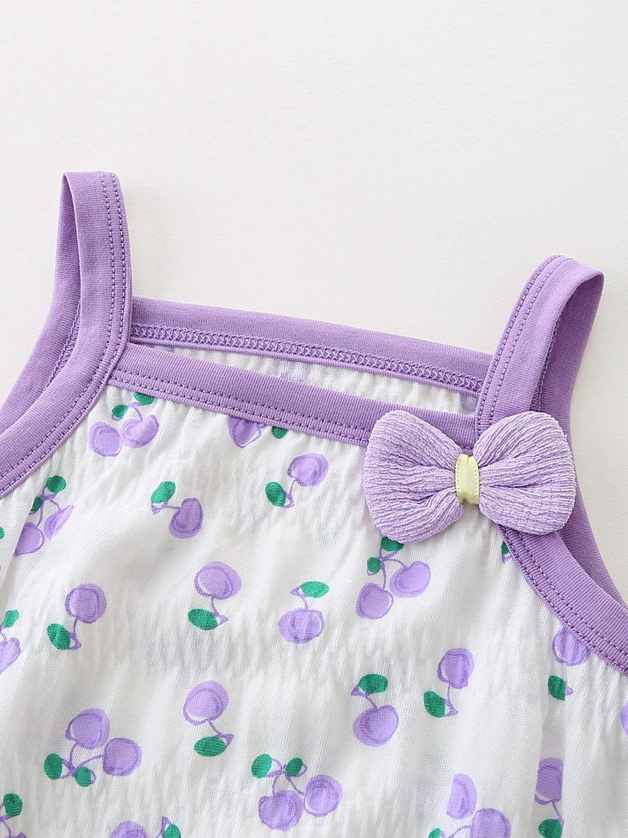 Baby Summer Sleeveless jumpsuit Newborn Summer Clothes Bag Fart Clothes Thin Baby Sling Clothes Children's Clothing 3183