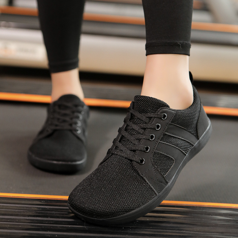 Non-Slip Barefoot Wide-toe Shoes Loose Sports Men's Shoes Casual Big Foot Shoes Hiking Wide Last Shoes plus size Couple's Wide Shoe