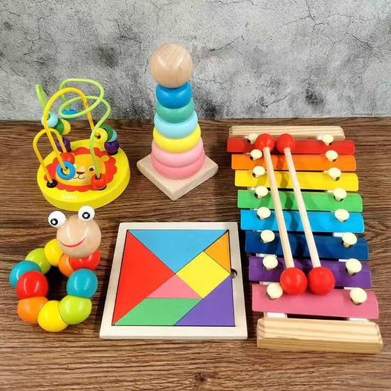 A generation of hair] [postage] beneficial intelligence baby toys for boys and girls one-year-old baby eight-tone piano set
