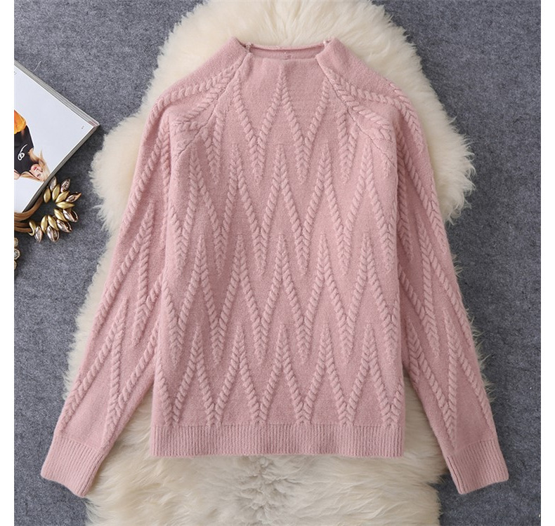 2023 Autumn New Korean style style socialite fashion Western style knitted wool wide-leg pants two-piece set suit_voghion.com