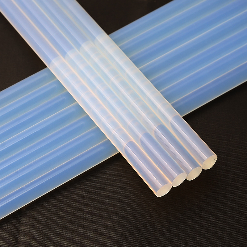 Whole box wholesale White Transparent Hot Melt Adhesive stick 7mm11mm hot melt adhesive strip EVA Environmental Protection high adhesive Hot Melt Adhesive manufacturer