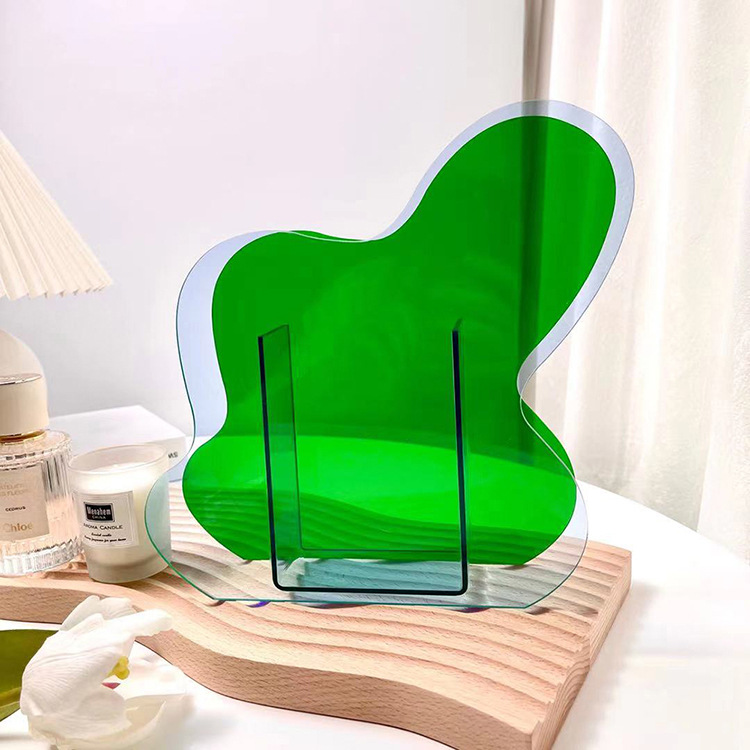 Nordic Simple Flower Vase INS Living Room Home Decorations Desktop Ornaments Colorful Acrylic Dried Vase