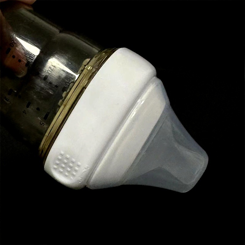 Bei Zhixing Suitable for Hegen Bottle Accessories Lid Hegen Bottle Dust Cap Transparent Nipple Upper Cover Lid