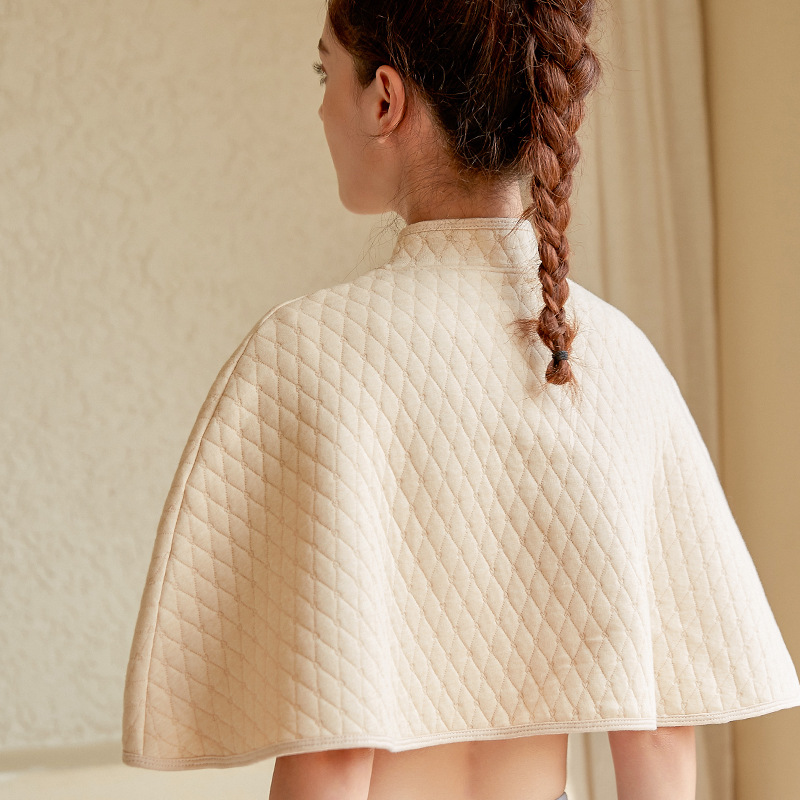 Four Seasons Cotton Shoulder Pad Warm Shoulder Cold-proof Inflammation Ware Middle-aged and Elderly Men's and Women's Small Shawl Cervical Spine Air Conditioning Room Office
