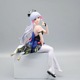 Sitting posture linghua [height about 19cm]