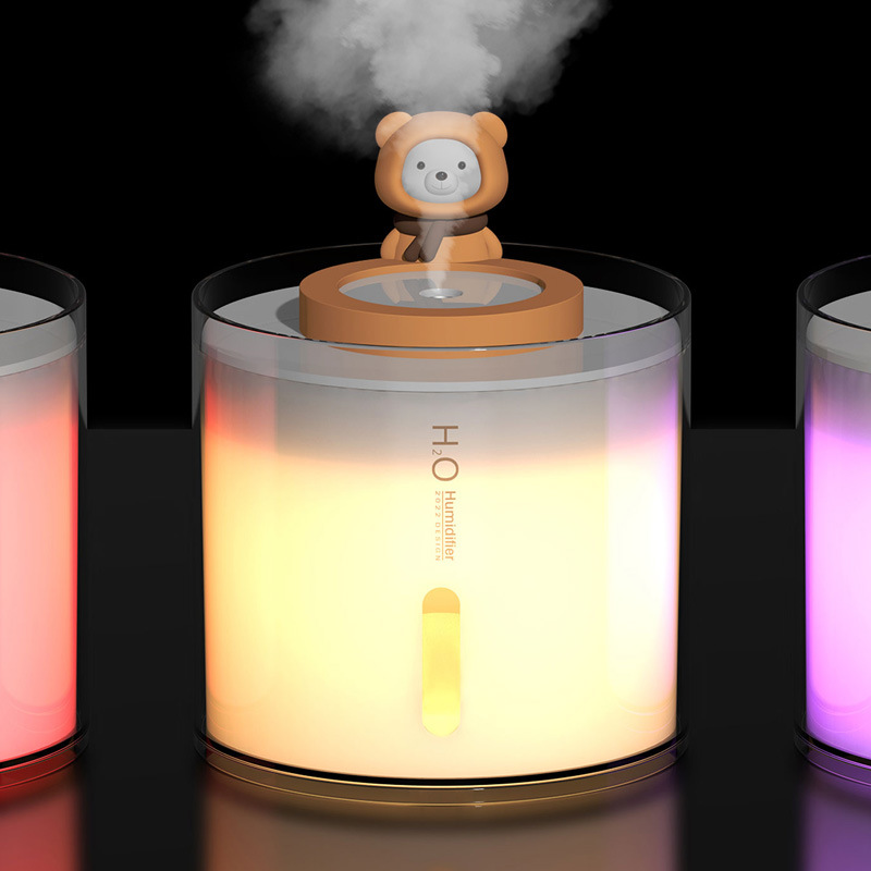 Aiwu creative cute pet USB Humidifier fog volume household atmosphere lamp small mini new aromatherapy machine wholesale