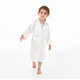 Cross-border pure color children's bathrobe foreign trade thin big children satin nightgown baby catwalk cardigan boys and girls bathrobe