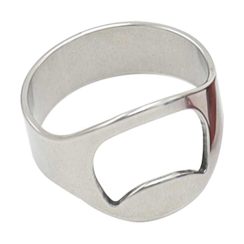 Net red hot style ring ins tide, shaky stainless steel ring bottle opener beer bottle opener bar beer