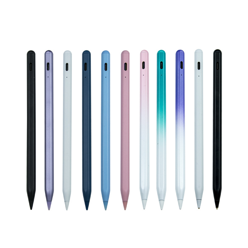 Active capacitive pen is suitable for ipad anti-wrong touch tilt pressure sensitive pen touch touch screen Bluetooth power display stylus