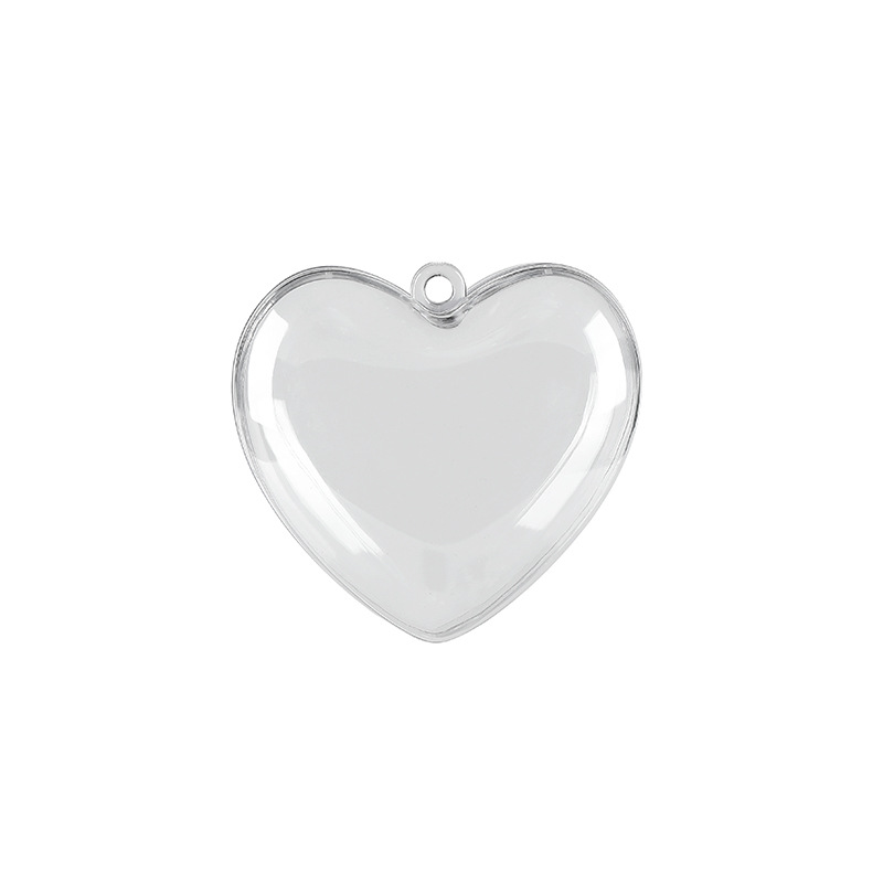 Factory wholesale transparent love candy box Korean-style plastic heart-shaped creative candy box five-pointed star storage box