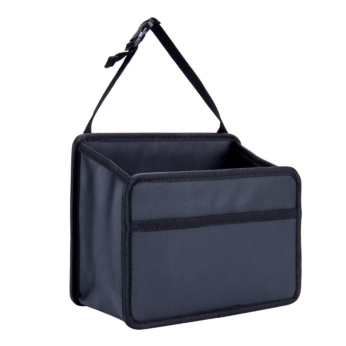 Storage rear seat folding co-pilot car Black Car Seat car seat back storage box trash bag box