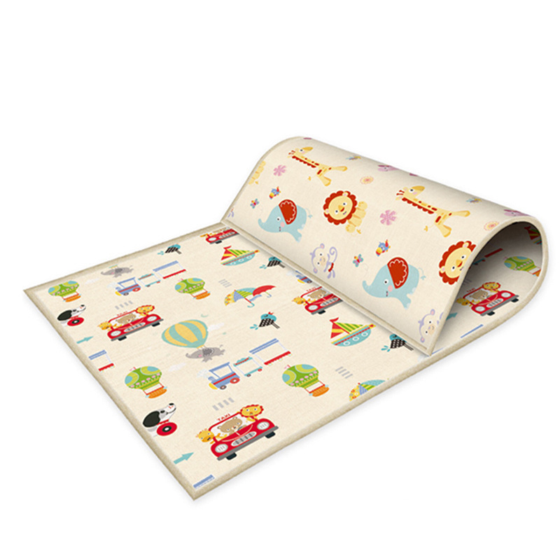 Infant Double-Sided Crawling Mat Thickened Waterproof Home Living Room Bedroom Game Floor Mat Baby Toddler Drop-Resistant Mat