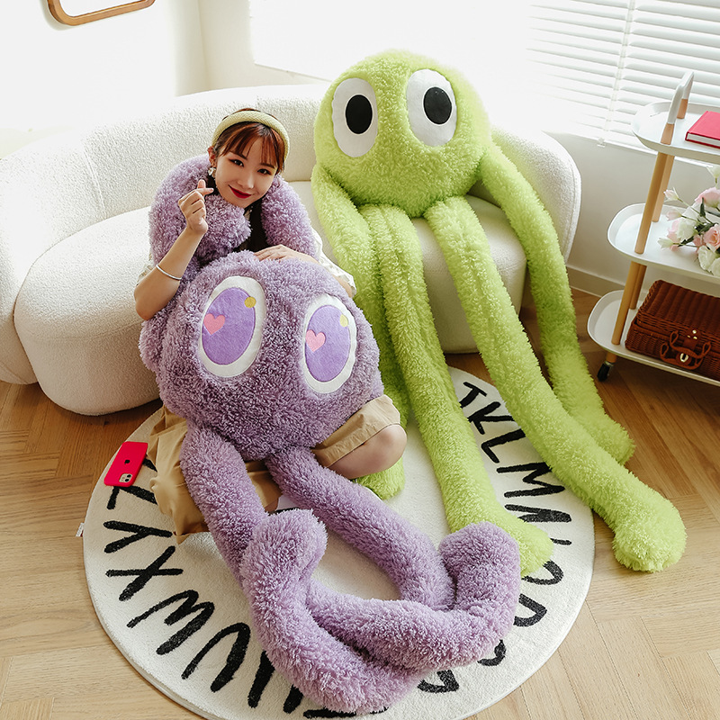 Cross-border long-leg octopus pillow large TikTok Net red octopus doll cute funny toy wholesale