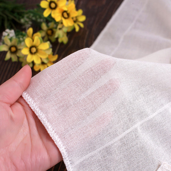 Factory wholesale finished stock tofu cloth filter bean dregs cloth steamer bean bag cage cloth thousands of cotton gauze steamer cloth