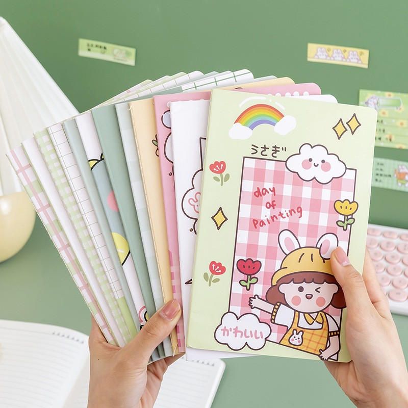 Cartoon super cute A5 car line notebook logo printing creative primary school stationery notepad notebook wholesale