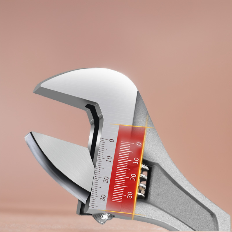 Adjustable wrench industrial manual wrench tool universal movable bathroom wrench multifunctional flexible board wholesale