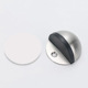 Single-hole brushed steel (with rubber screws)