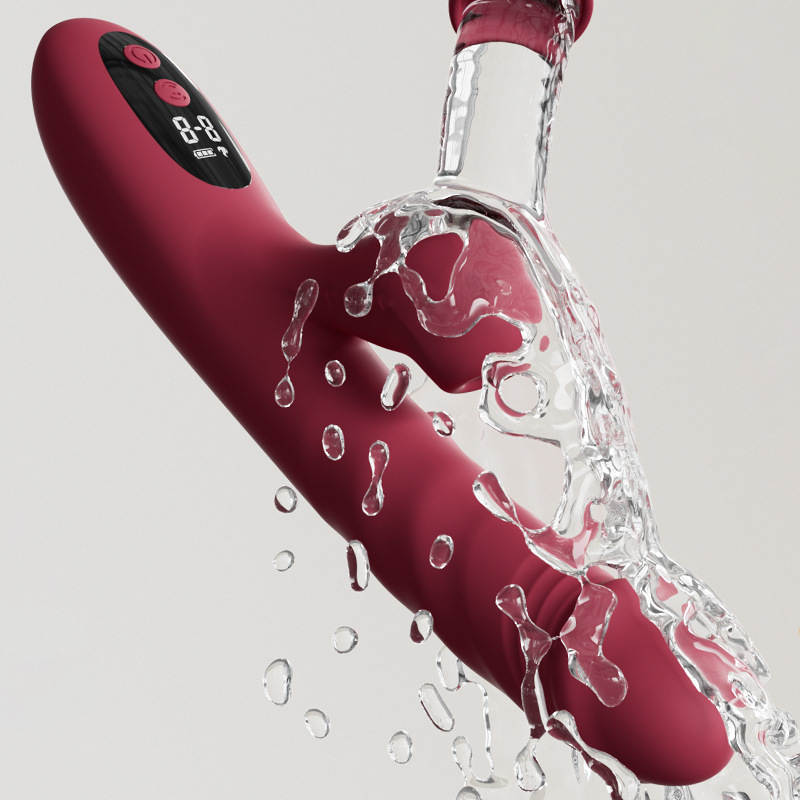 Ji You LCD Screen Variable Frequency Heating Massage Stick Female Sucking Masturbator Simulation Electric Vibrator Sex Goods