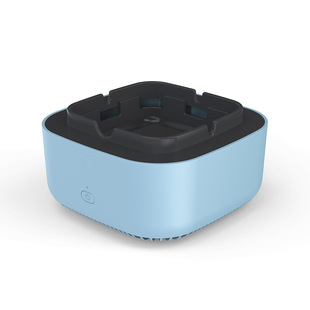TS-08 electronic ashtray negative ion air purification ashtray filter remove odor second-hand smoke multi-function