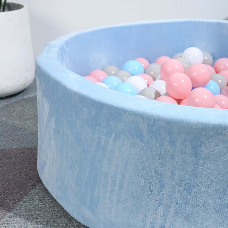 Ins Ocean Ball Pool Indoor Kids Baby Play Fence Sponge Ball Pool Baby Toy Ball Pool Mat Fence