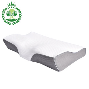 Cross-border butterfly memory pillow slow rebound space memory foam pillow cervical neck pillow core gift factory