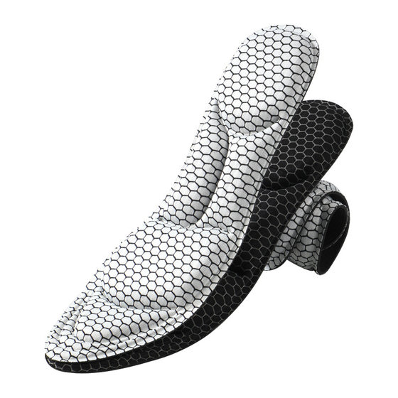 Graphene insole antibacterial deodorant sweat-absorbent breathable Men's and women's sports high elastic shock absorption massage comfortable high soft elastic