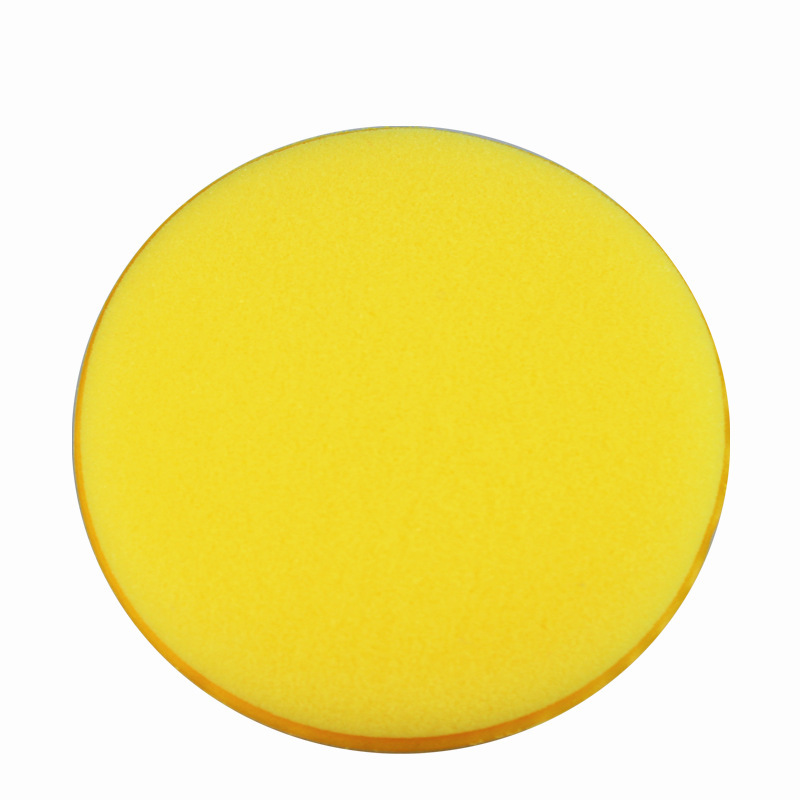 Waxing sponge car round edge washing car waxing maintenance polishing sponge car Nano waxing sponge wholesale