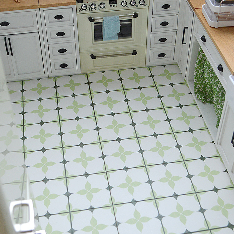 6 points 12 points OB11 doll house floor blythe small cloth bjd tile floor model photo props