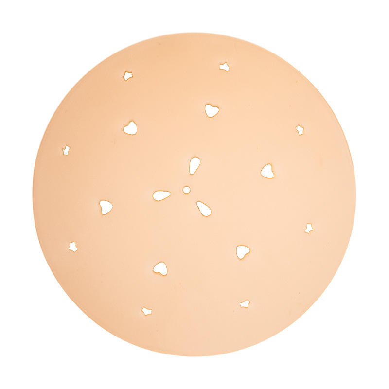 Solid breast patch ultra-thin women's anti-bump invisible nipple patch cross-border foreign trade wholesale breathable chest patch nipple