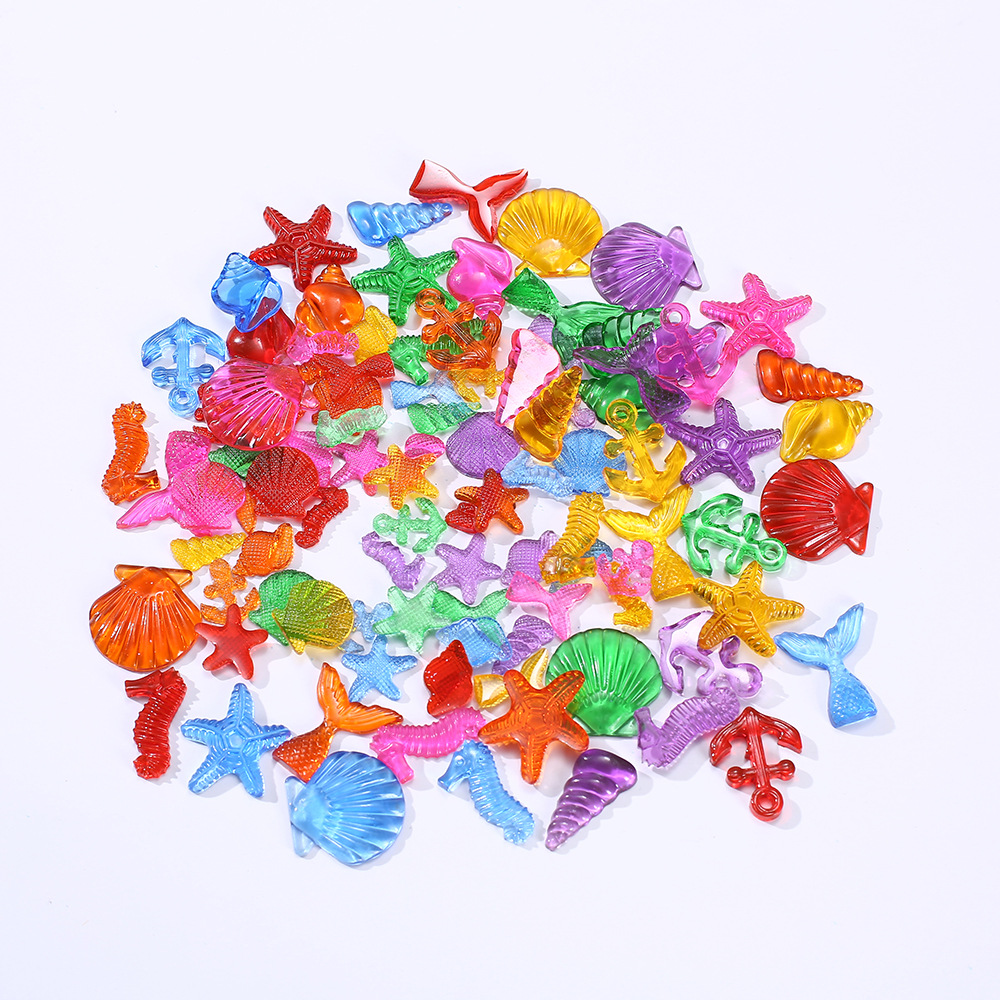 Moss micro-View marine series decorations Marine bottle landscaping accessories micro-landscape resin small ornaments