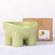 Cross-border new macaron color elephant leg neck protection bowl cat food bowl cat bowl anti-knock Pet Bowl tableware wholesale