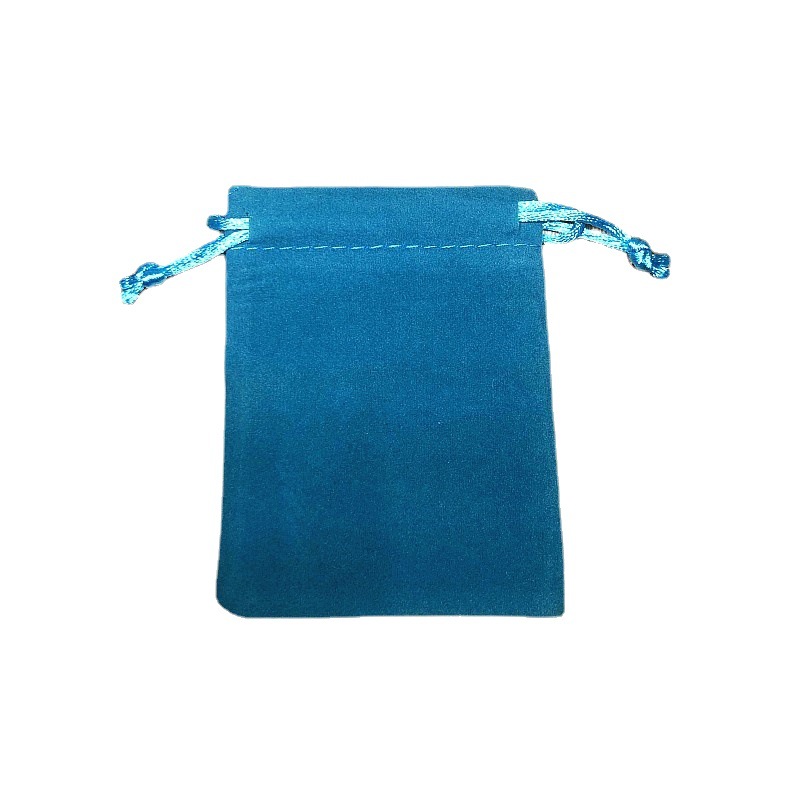New store loss impulse jewelry flannel bag bundle pocket wholesale pull packaging cloth bag drawstring LOGO printing headphones