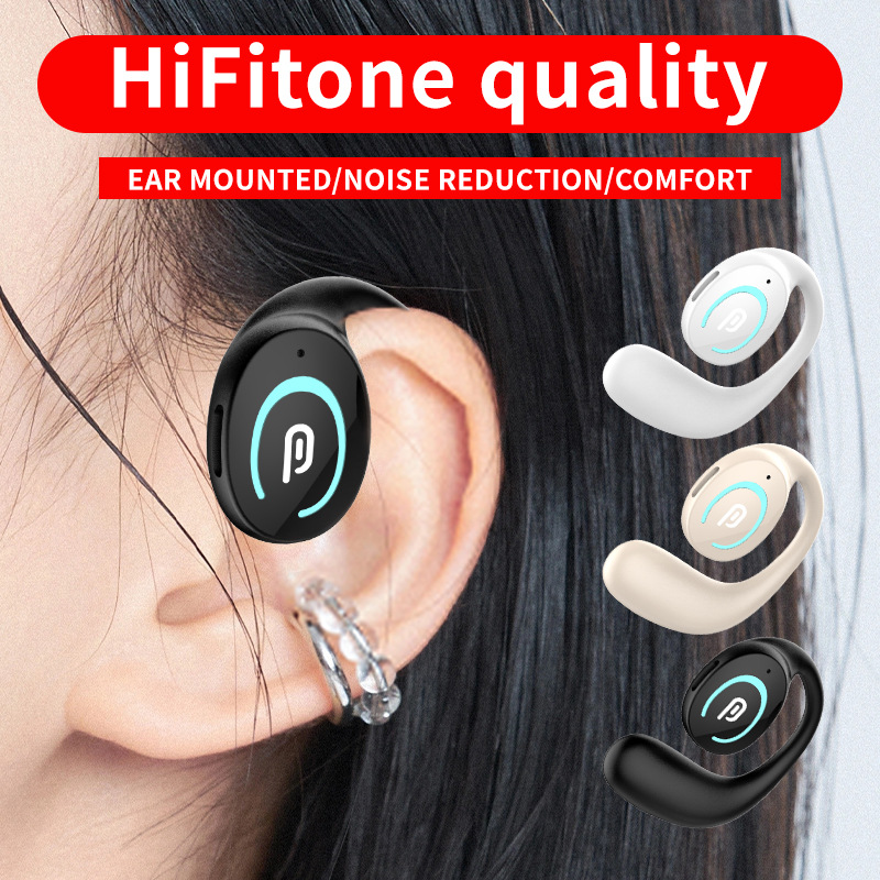 K9 Bluetooth Headset New Ear-hanging OWS External Sound Single-ear Business Sports Wireless Audio Transmission Cross-border Foreign Trade