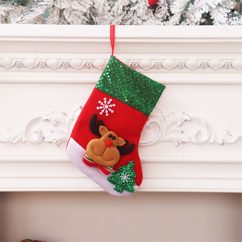 Old Man Christmas Stocking Stereo Christmas Stocking Christmas Stocking Christmas Gift Bag Christmas Decoration Christmas Stocking Decoration