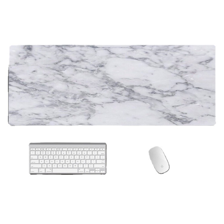 Nordic Marble Pattern Super Large Mouse Pad Table Mat Set Extra Large Thickened Computer Table Mat Mouse Pad Amazon Hot