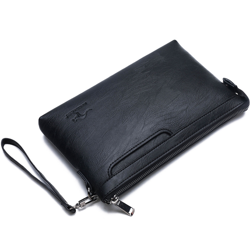 Men's handbags, men's bags, casual multifunctional men's soft clutch bags, envelope bags, mobile phone bags, clutch bags