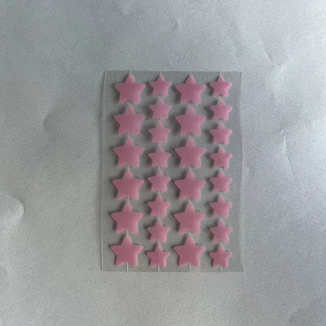 Factory wholesale colorful star concealer stickers transparent invisible acne stickers daily night acne stickers special-shaped acne stickers
