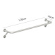 Stainless steel V-shaped wall frame length 120cm-strong load bearing
