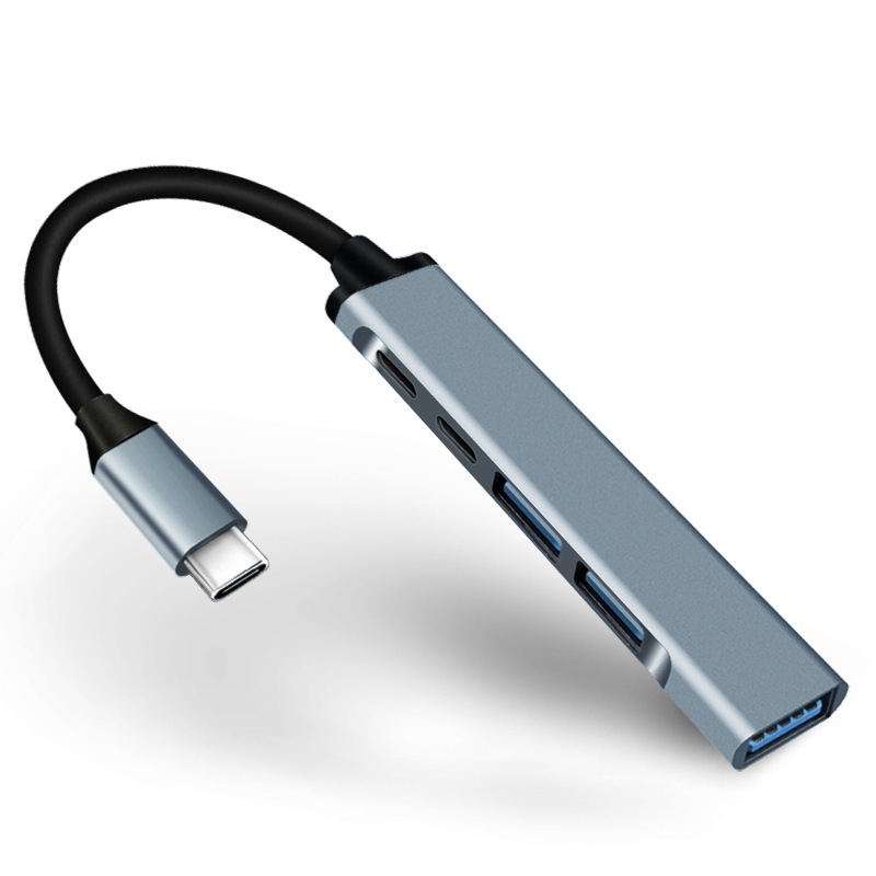Type-c five-in-one docking station 65W USB-C to USB3.0 docking station PD splitter hub