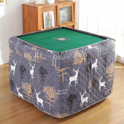 New full-automatic mahjong machine baking fire cover heating cover mahjong machine tablecloth cover thickened baking fire quilt mahjong apron