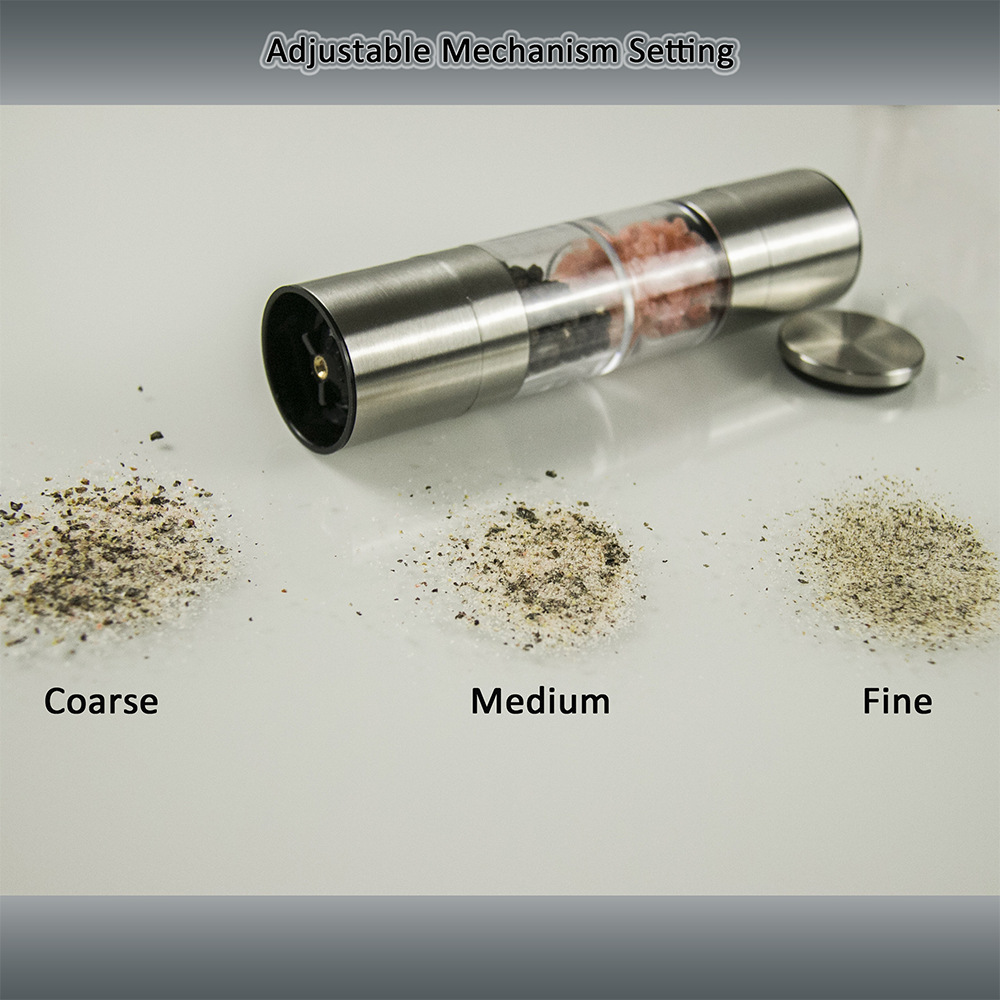 Factory Direct manual pepper mill stainless steel grinder pepper grinder ceramic grinding core Mill salt mill pepper