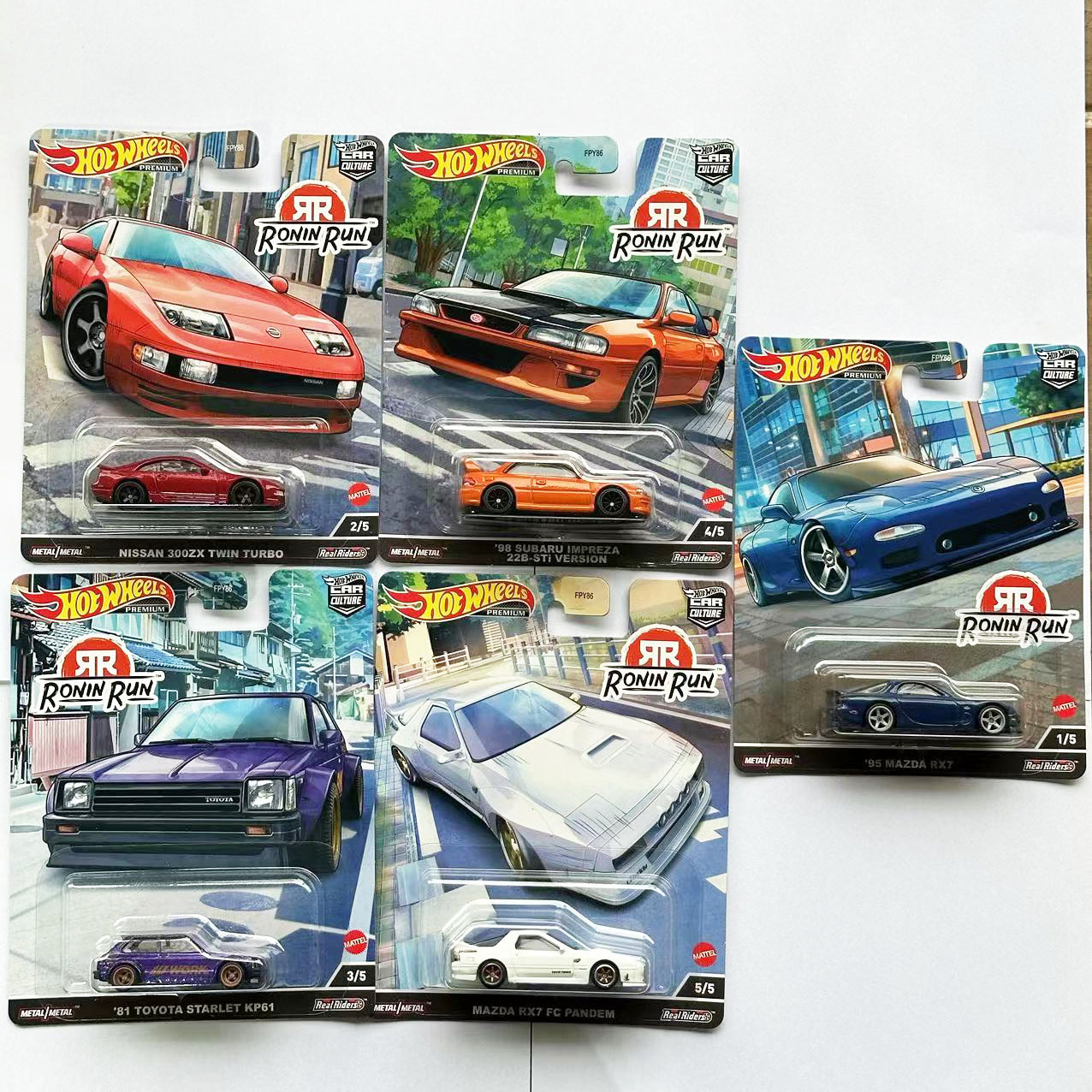 Hot Wheel Alloy Hot Car Speed and Passion FPY86 GJT68 Culture Series Garden Boulevard