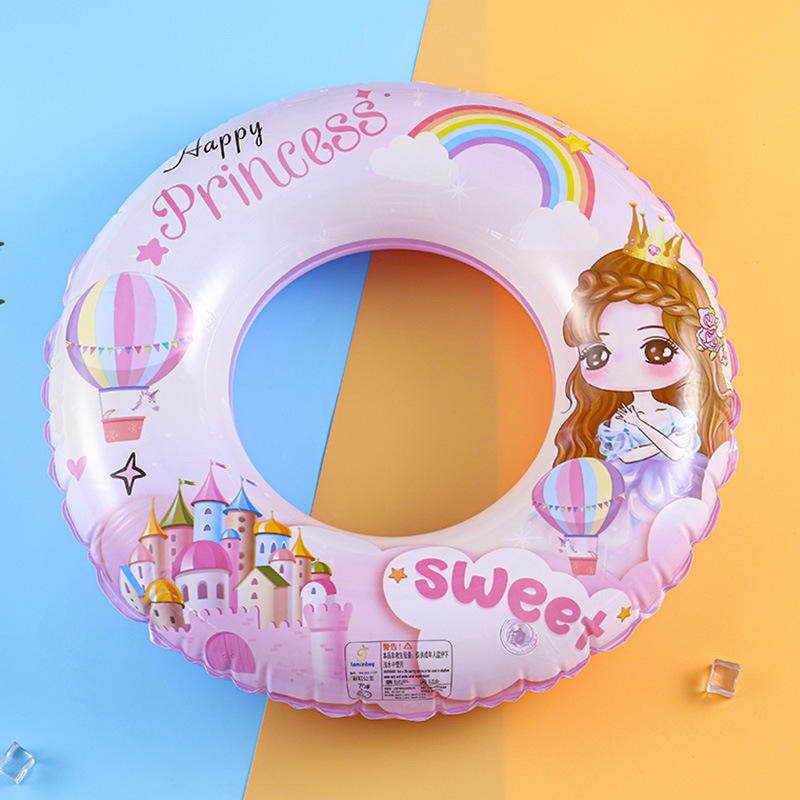 Factory wholesale children's swimming ring thickened inflatable swimming ring 3 years old -6 years old children's cute cartoon armpit lifebuoy