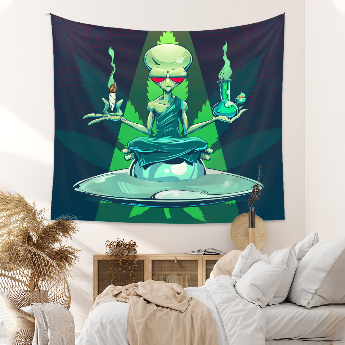 Tapestry Cross-border Home Bohemian Tapestry Room Decoration Background Cloth ins Wind Hanging Cloth Background Wall Hanging Cloth
