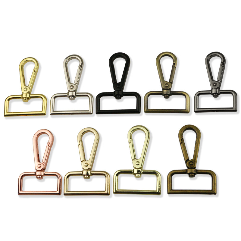 1インチ2キーホルダーフック接続バックルケース金具肩ひもフック内径3.2センチ