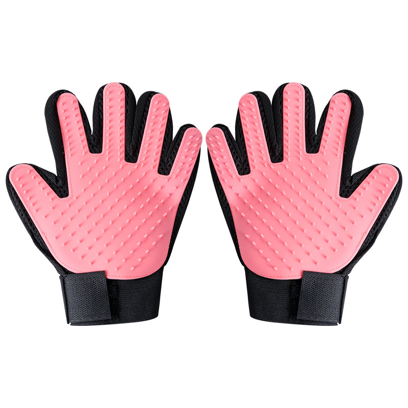 Pet Massage Bath Gloves Beauty Cleaning Supplies Pet Finger Hair Removal Cat Gloves Pet Gloves Wholesale
