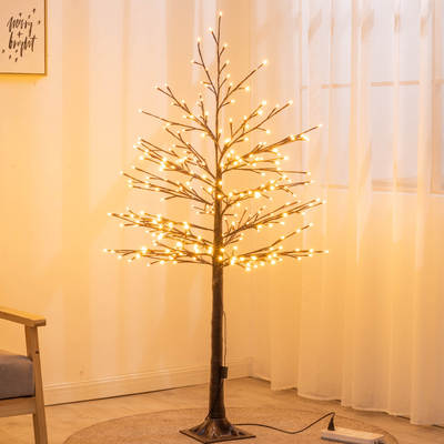 New Year decoration LED tree lights wedding housewarming new home decoration Lights Christmas luminous tree birch tree decorative lights