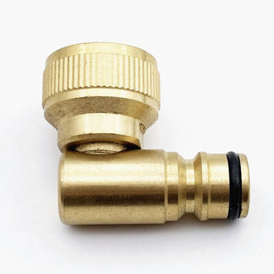 Garden brass 90 degree movable pacifier connector Garden Hose Faucet adapter water pipe pacifier connector