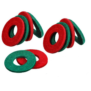 10PCs red and green battery wiring pile head protection pad lead-acid battery leak-proof liquid protection gasket